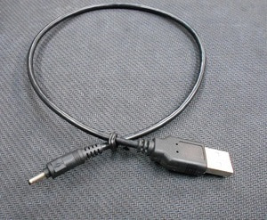 USB A-DC코드35CM 외경2.5 내경0.7